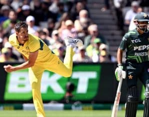 Legendary Pacer Mitchell Starc Joins Forces With Babar Azam for BBL 15