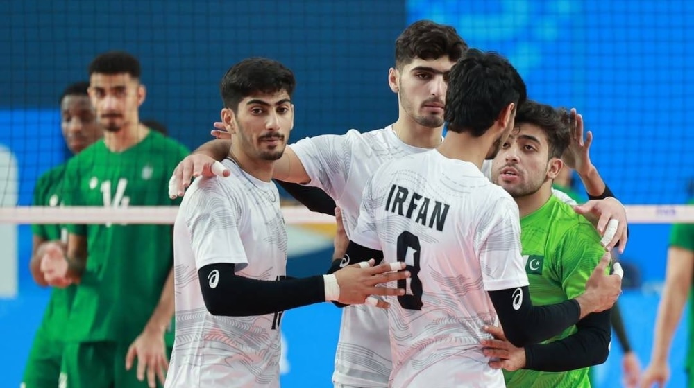 Pakistan Volleyball Team at the Asian Youth Games