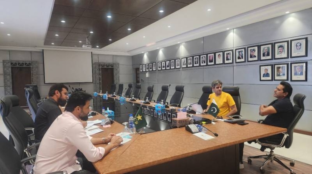 Azhar Ali during an Selection Committee meeting