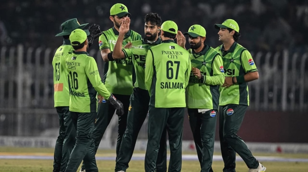 Haris Rauf During the First ODI