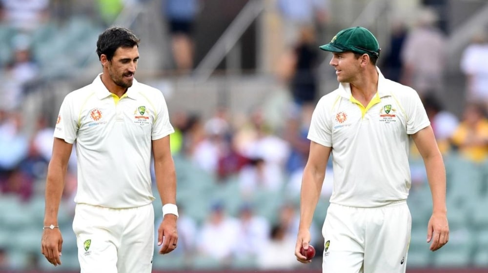 Josh Hazlewood will miss the opening Ashes test