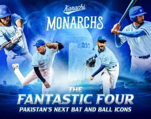 Karachi Monarchs will be one of the baseball team fans can watch in Pakistan thanks to PTV