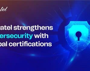 Nayatel cybersecurity team celebrating global certifications like OSCP and ISO 27001, symbolizing advanced digital security in Pakistan
