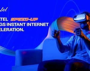 Nayatel SPEED-UP boosts internet speed instantly for streaming, gaming, and work in Pakistan.