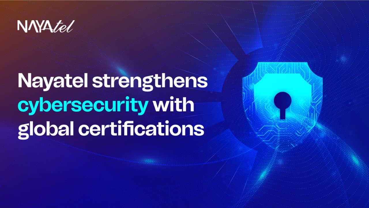 Nayatel cybersecurity team celebrating global certifications like OSCP and ISO 27001, symbolizing advanced digital security in Pakistan