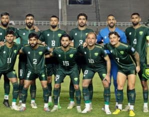 Pakistan football team will face Syria in the Asian Cup Qualifier today