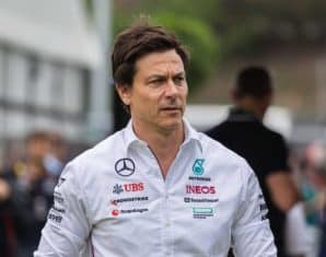 Toto Wolff during a Grand Prix