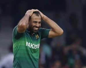 Wahab Riaz during his playing days