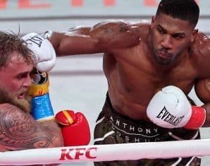 anthony joshua jake paul