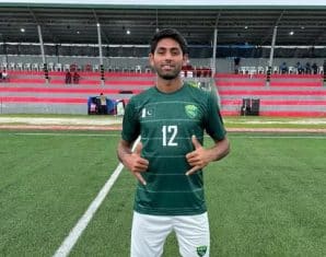 Pakistani Footballer Tauqeer ul Hassan