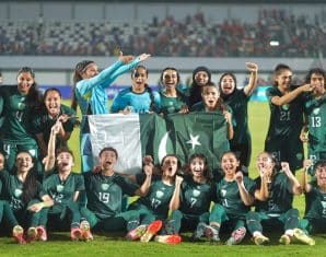 pakistan women's football team