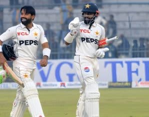 Saud Shakeel ICC Test Batter Rankings