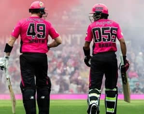 Babar Azam Steve Smith Sydney Sixers BBL
