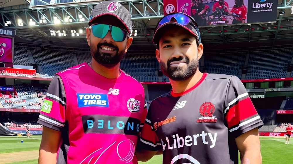 Babar Azam Mohammad Rizwan BBL