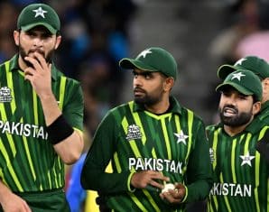Babar Azam Shaheen Afridi Mohammad Rizwan
