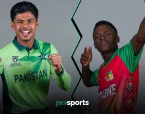 Pakistan vs Zimbabwe u19 world cup