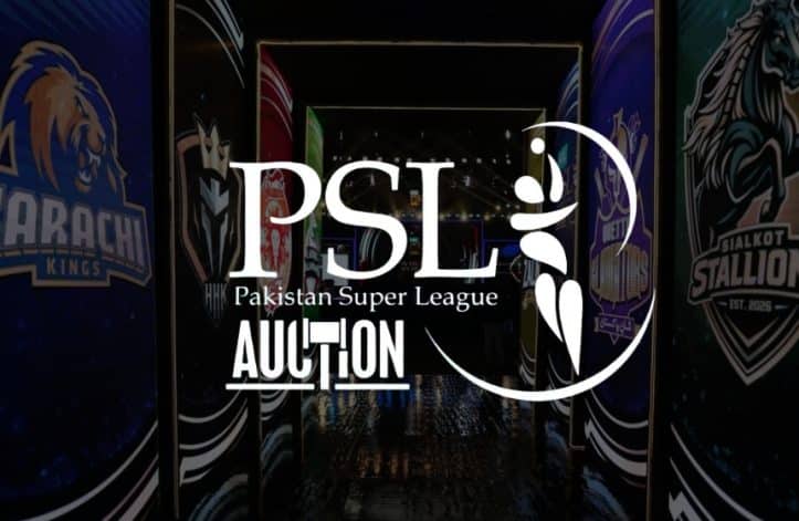 PSL 11 Squads Player Auction