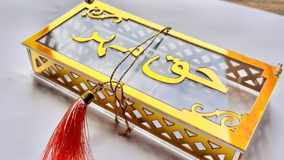 Haq Mehr declared as wife's legal right in Pakistan