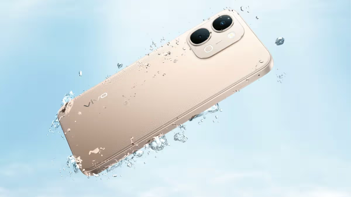 Vivo T5 battery and IP69 durability features showcased on a sleek chassis