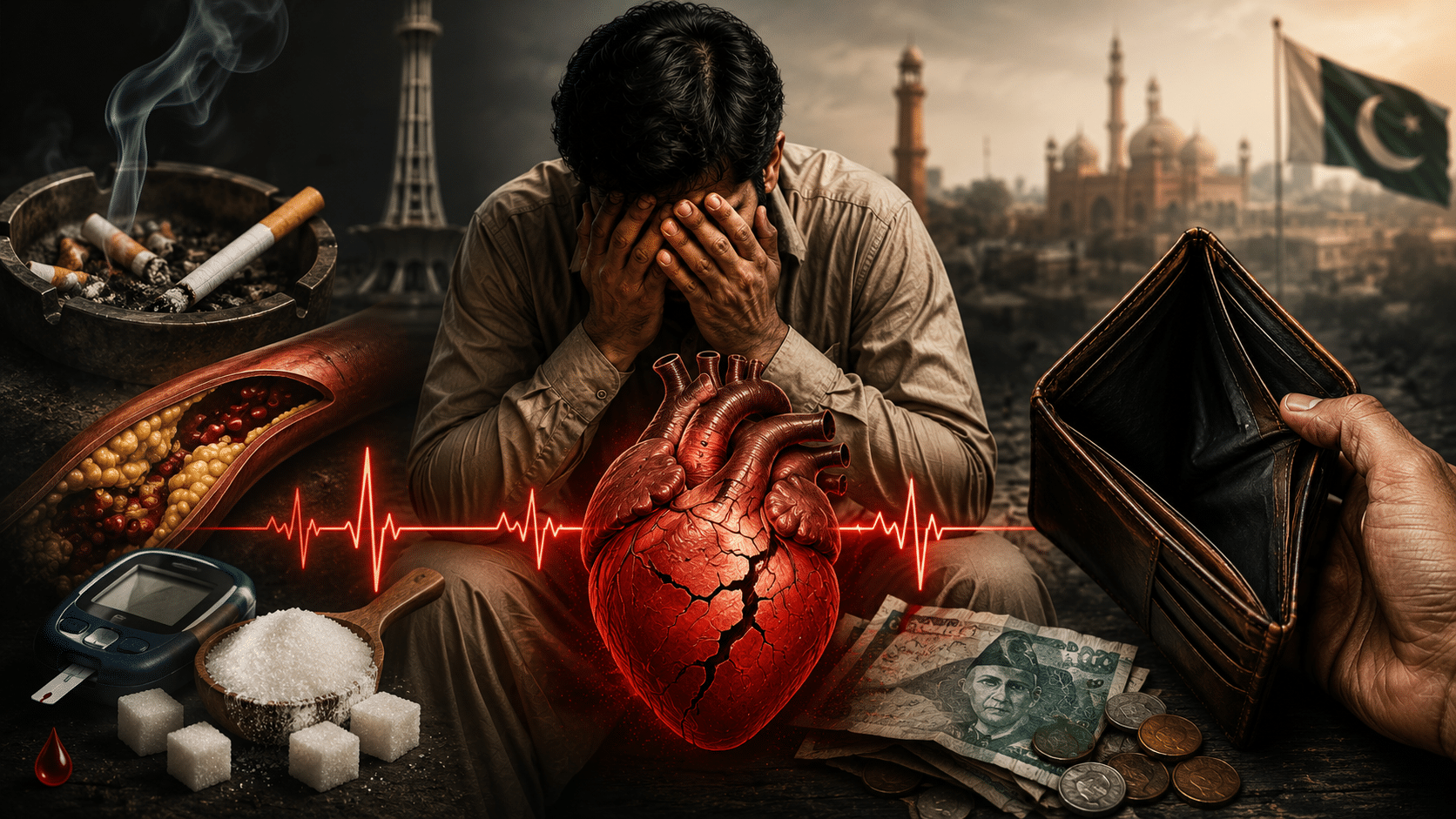 Visualizing the financial heart risk and its systemic impact on cardiovascular health