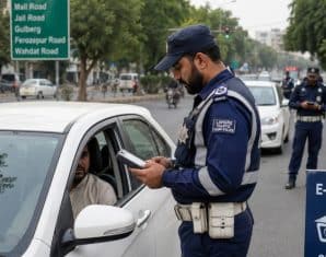 Lahore Launches Crackdown on E-Challan Defaulters