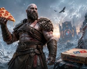 Domino's Pizza Trolls New God of War Game and It's Gone Viral