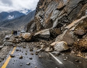 Landslides Block Key Roads in Gilgit-Baltistan