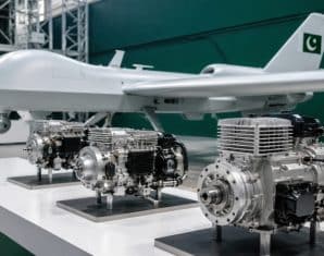 Pakistan Unveils First Locally-Made UAV Engine for Drones