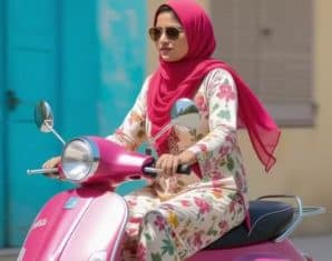 Lahore Opens New Scooty Driving School for Women