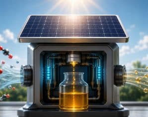New Solar Device Turns Carbon Dioxide into Liquid Fuel