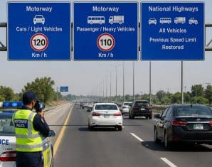Motorway Police Restores Old Speed Limits for All Vehicles