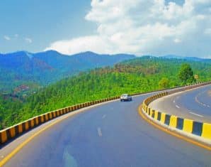 Several Killed as Vehicle Catches Fire on Murree Expressway