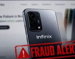 Fraud Alert: Beware of This Fake Website Impersonating Infinix Pakistan