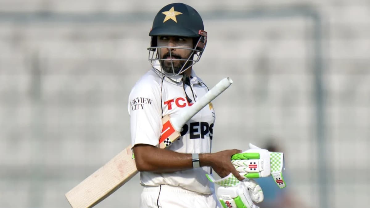 Babar Azam Pakistan Test Captain