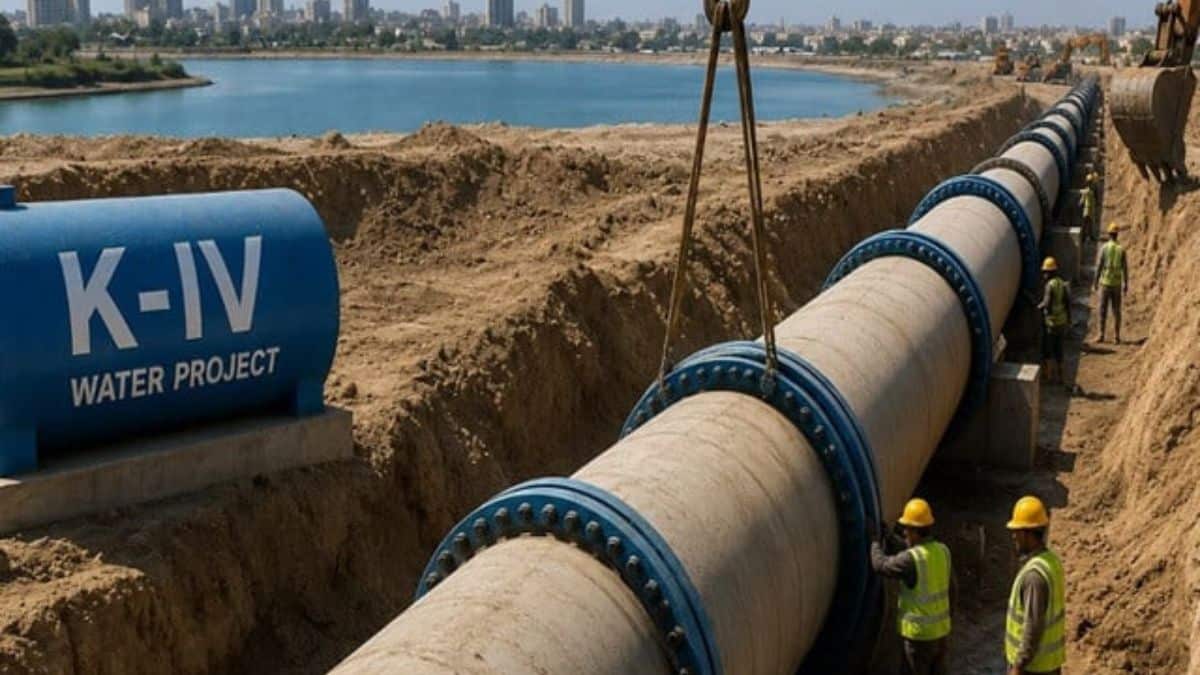Karachi Long Delayed K-IV Water Project