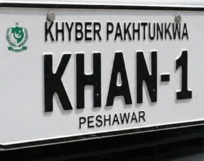 KP Announces New Number Plates for All Vehicles