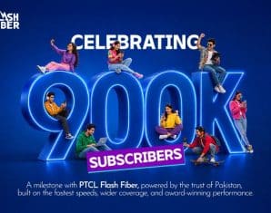 PTCL Flash Fiber Surpasses 900,000 Subscribers, Reinforcing Leadership in Pakistan's Fiber Broadband Market