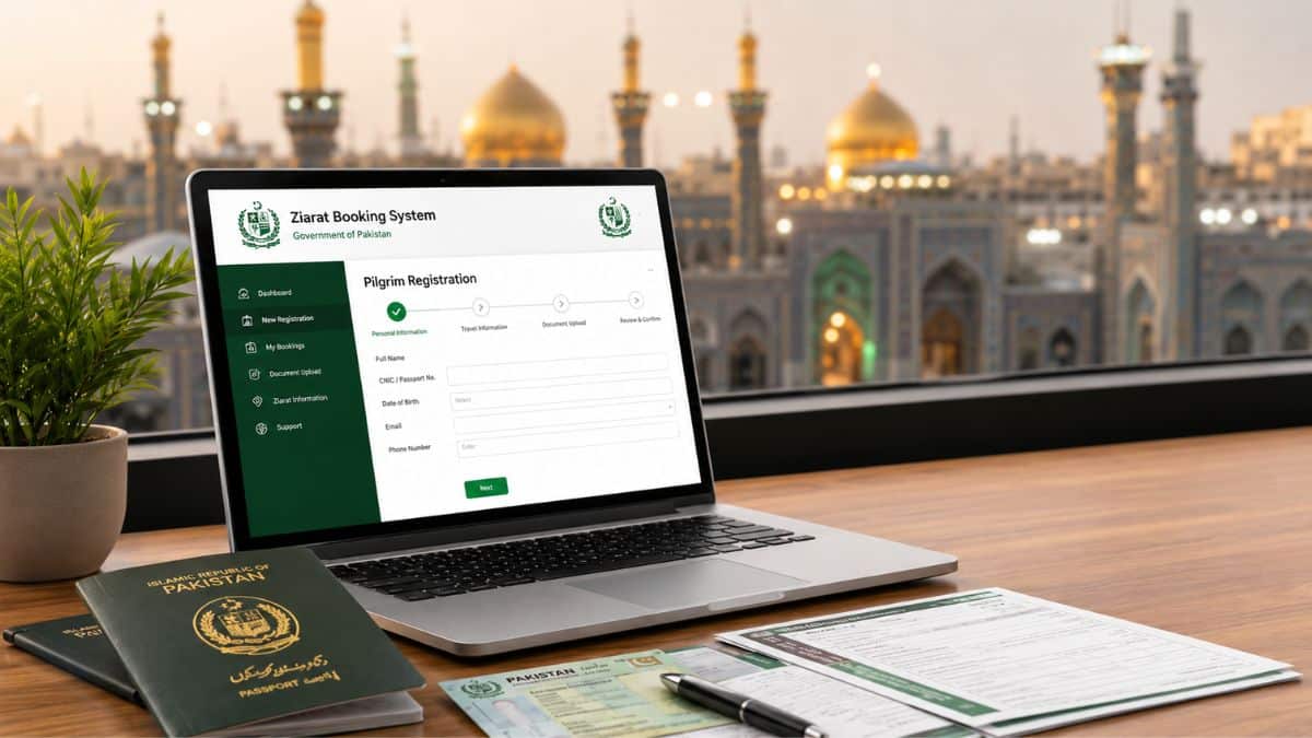 New Ziarat Booking System
