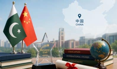 Pakistani Student from Balochistan Wins “Progress Star” Award in China