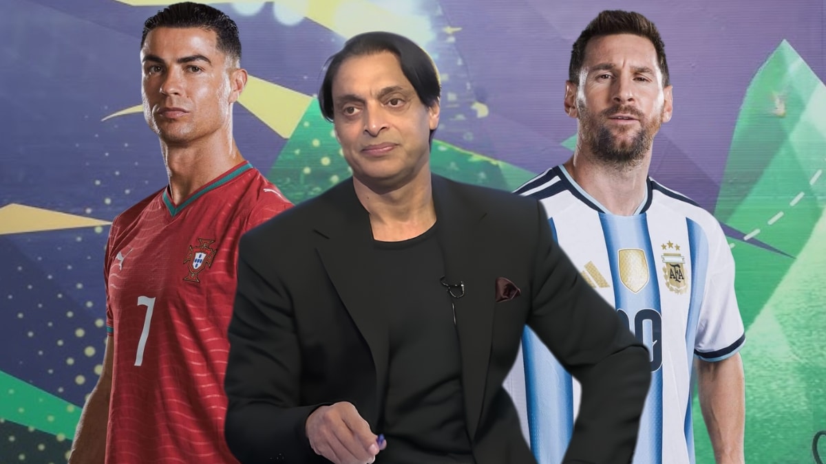 Cristiano Ronaldo Lionel Messi Shoaib Akhtar