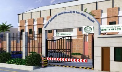 Shaheed Zulfiqar Ali Bhutto University of Law (SZABUL) Admission