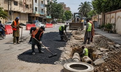 Sindh Govt Orders Road and Sewerage Repairs in Gulistan-e-Jauhar